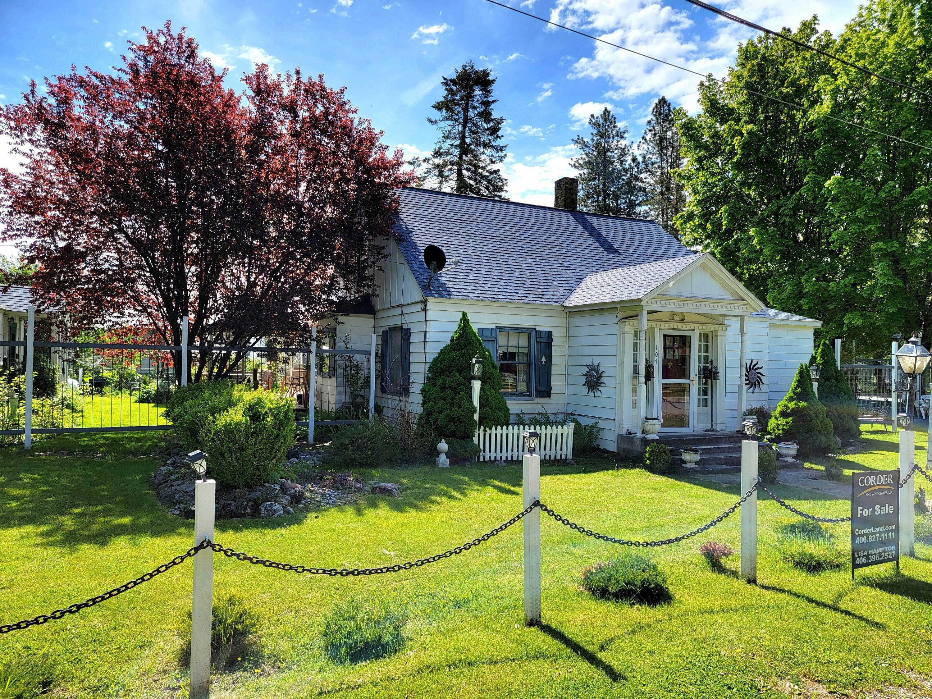 Single Family Homes for Sale at 107 &107.5 Jefferson Street, Thompson Falls, Montana 59873 United States