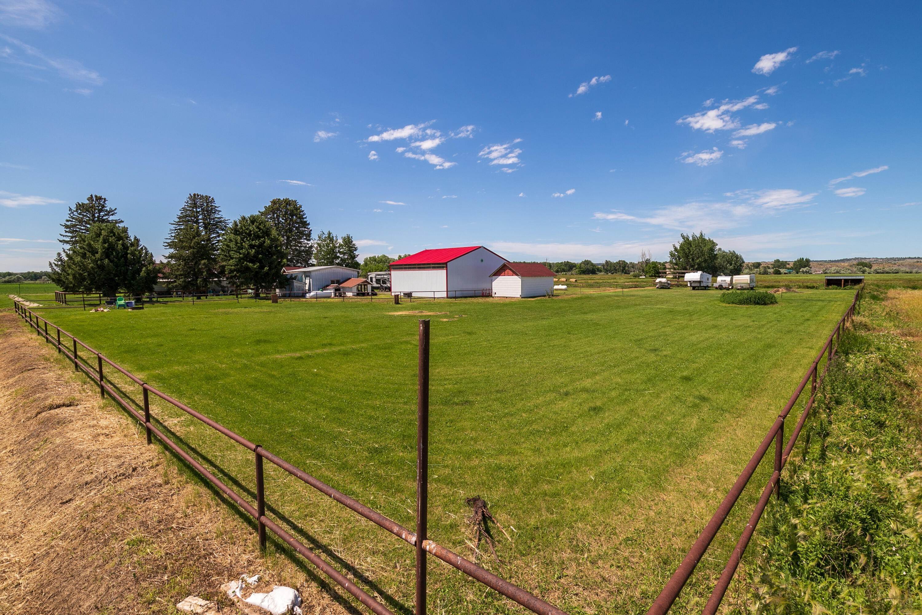 Single Family Homes for Sale at 2489 North 8th Road, Huntley, Montana 59037 United States