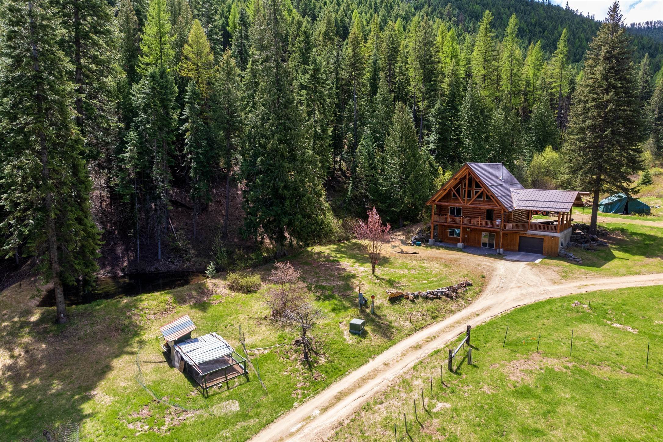 17. Single Family Homes for Sale at 4729 Mullan Gulch Road, St. Regis, Montana 59866 United States