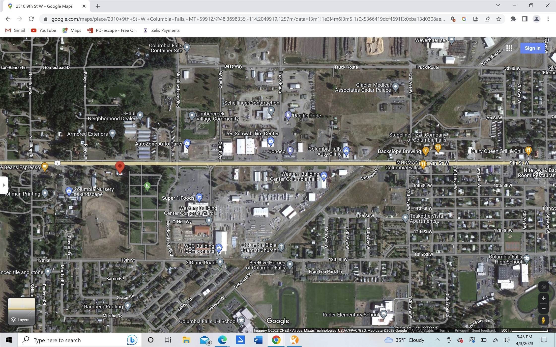 2. Land for Sale at 2310 9th Street W, Columbia Falls, Montana 59912 United States