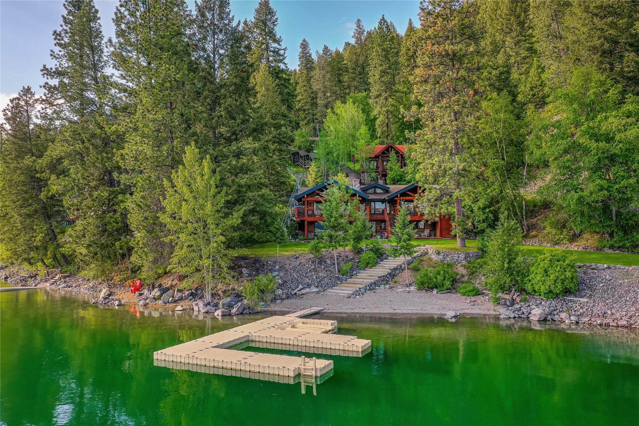 Single Family Homes for Sale at 100 Scullers Way, Whitefish, Montana 59937 United States