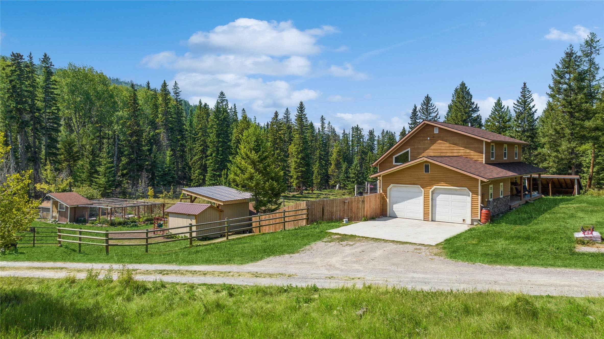 6. Single Family Homes for Sale at 118 Bales Creek Trail, Kila, Montana 59920 United States