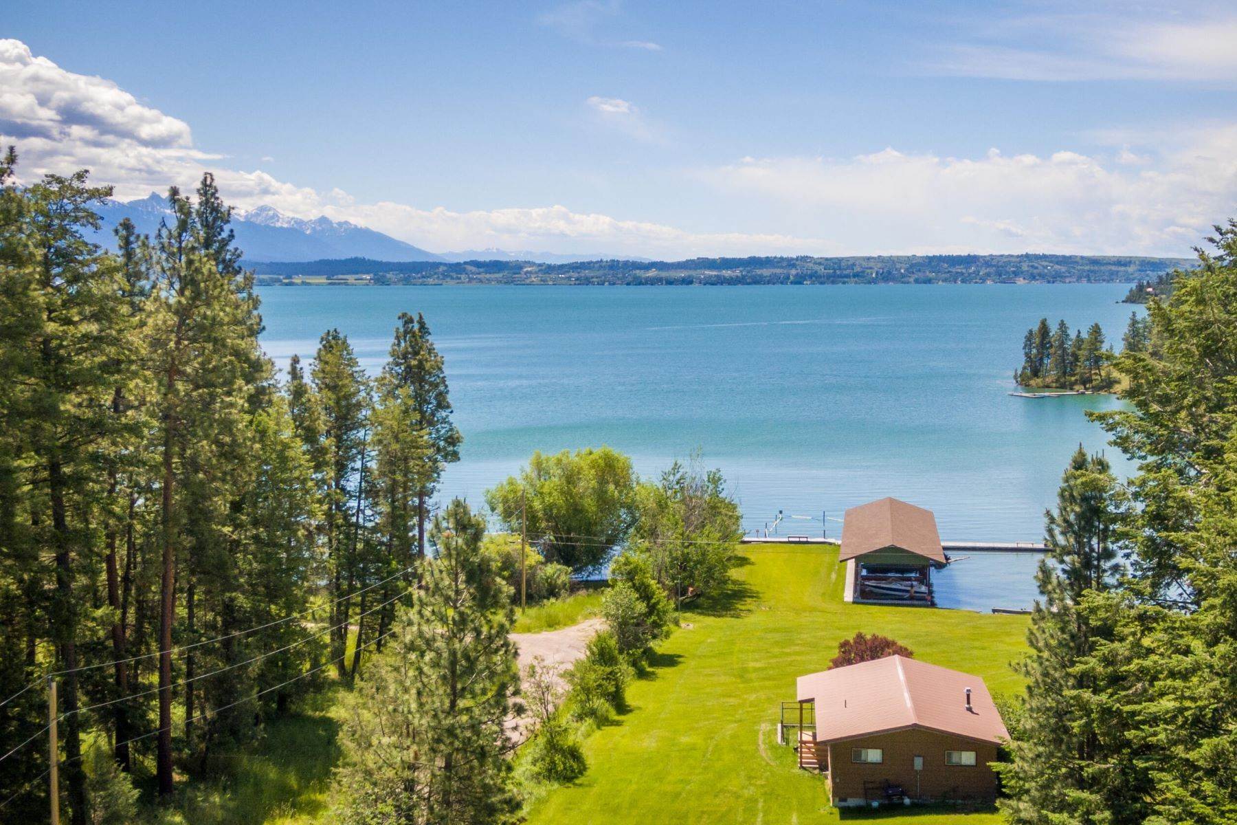 45. Single Family Homes for Sale at 37041 Narrows Road, Polson, Montana 59860 United States