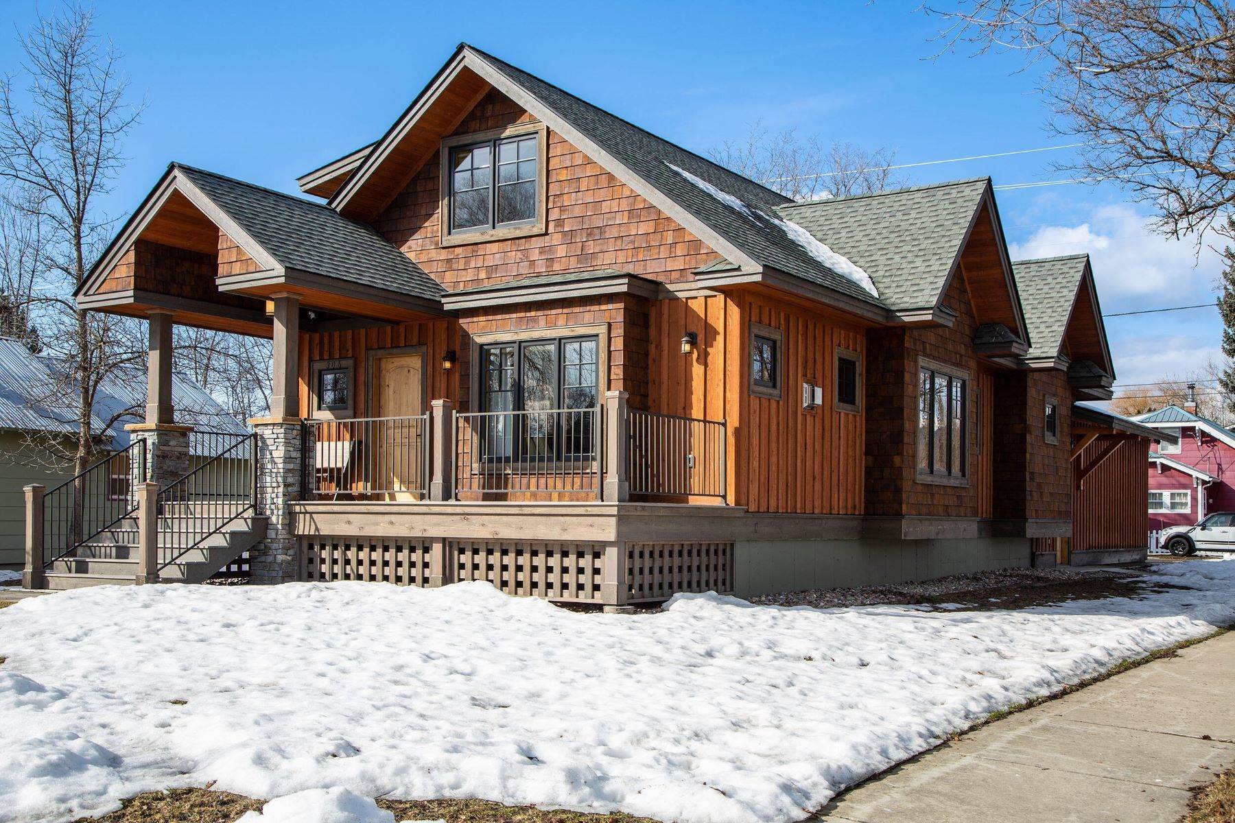 5. Single Family Homes for Sale at 306 Park Avenue, Whitefish, Montana 59937 United States