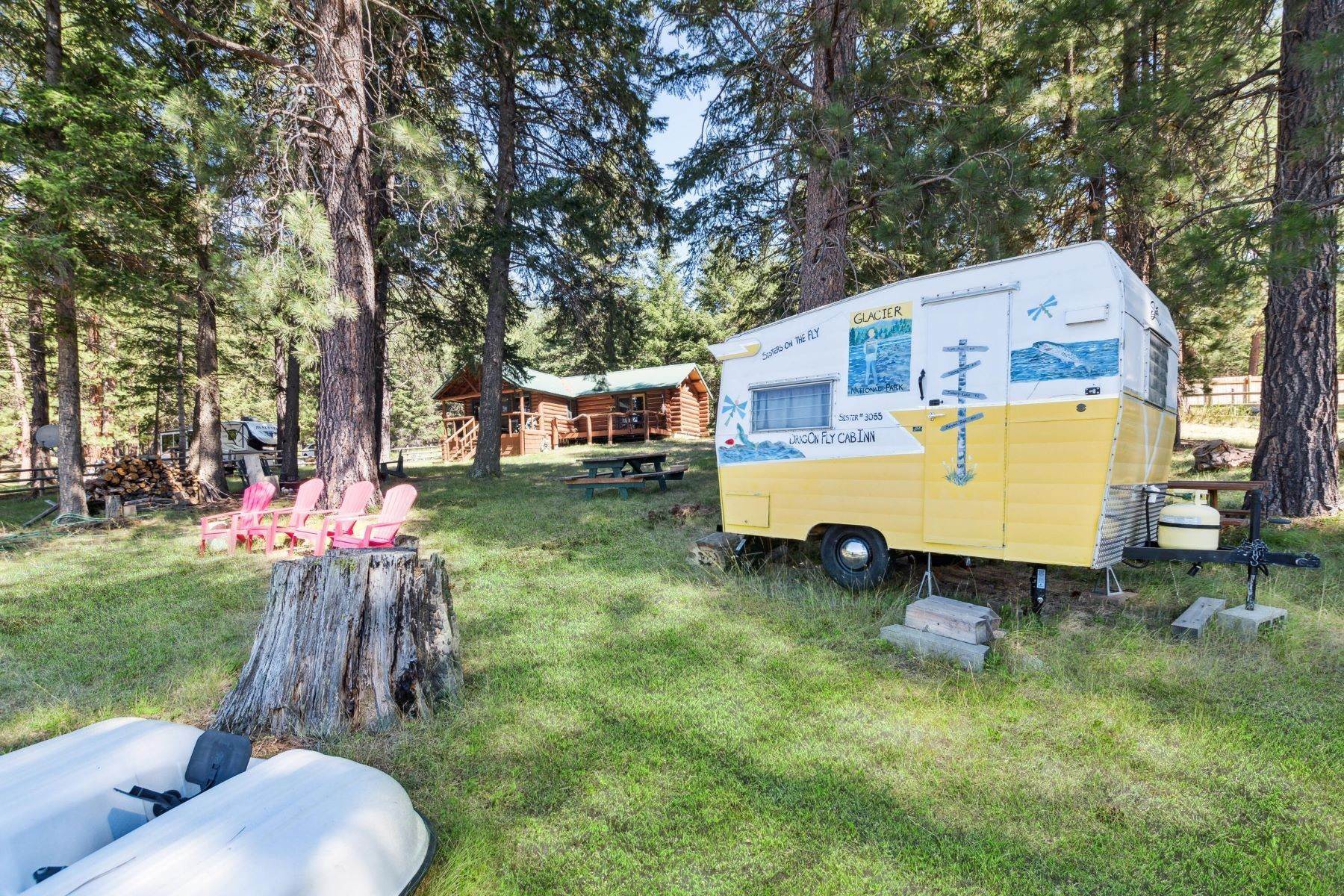 15. Single Family Homes for Sale at 1435 Rogers Lake Road, Kila, Montana 59920 United States