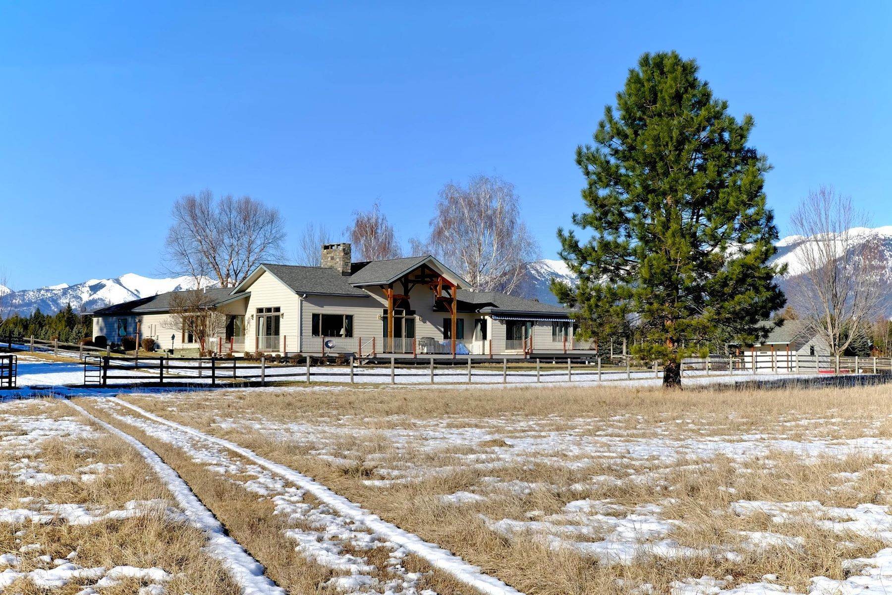 10. Single Family Homes for Sale at 1340 Swan Horseshoe Road, Bigfork, Montana 59911 United States